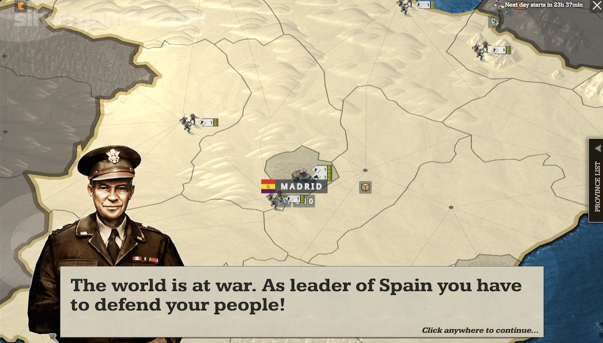 Call of War on X: What is your strategy in 1942? Play and show it