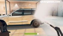 Simulator Pranja Automobila: Gameplay High Water Pressure Wash
