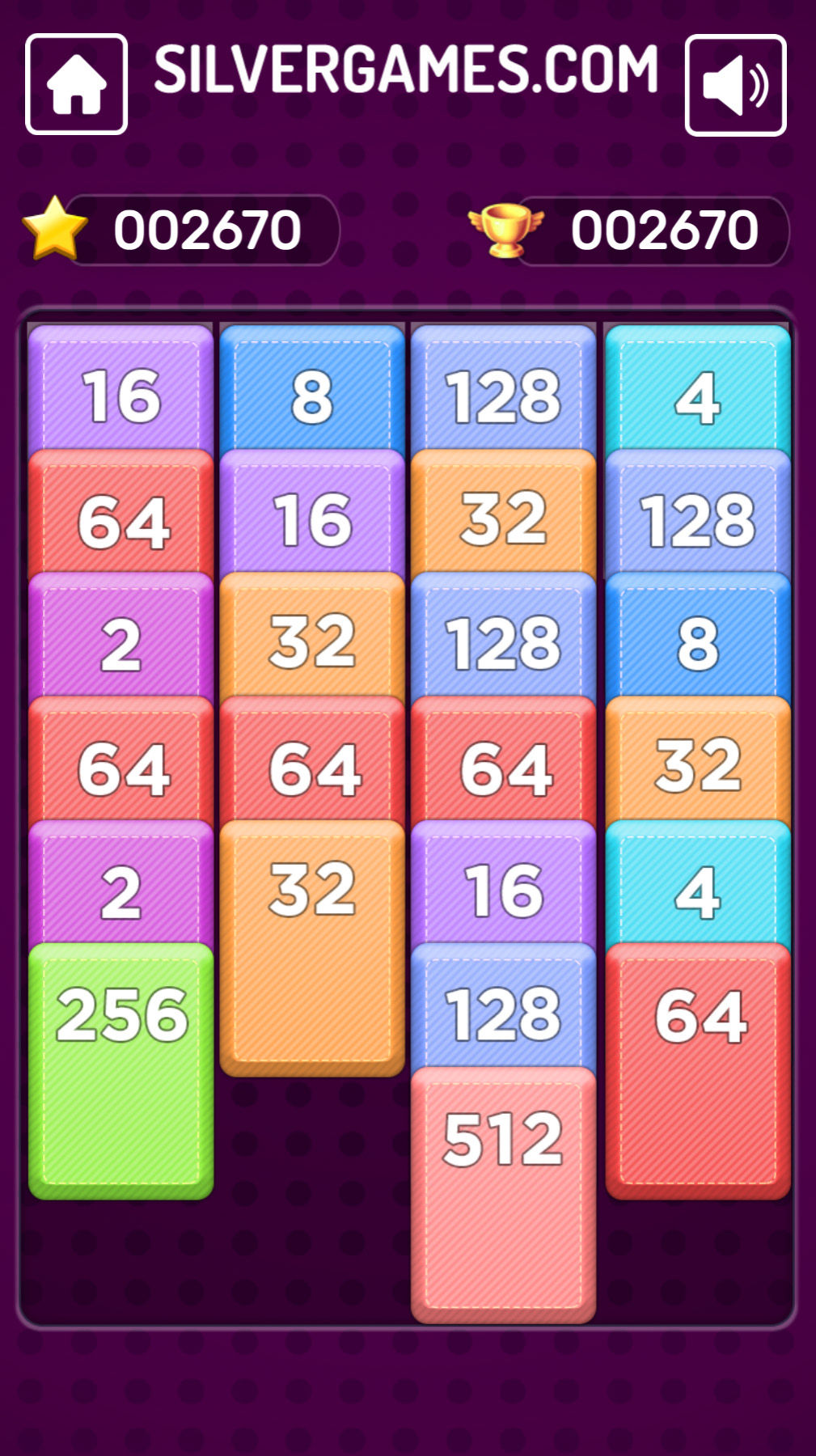 2048 Cupcakes - Play Online on SilverGames 🕹️