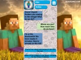 Chat & Call Steve From Minecraft: Gameplay