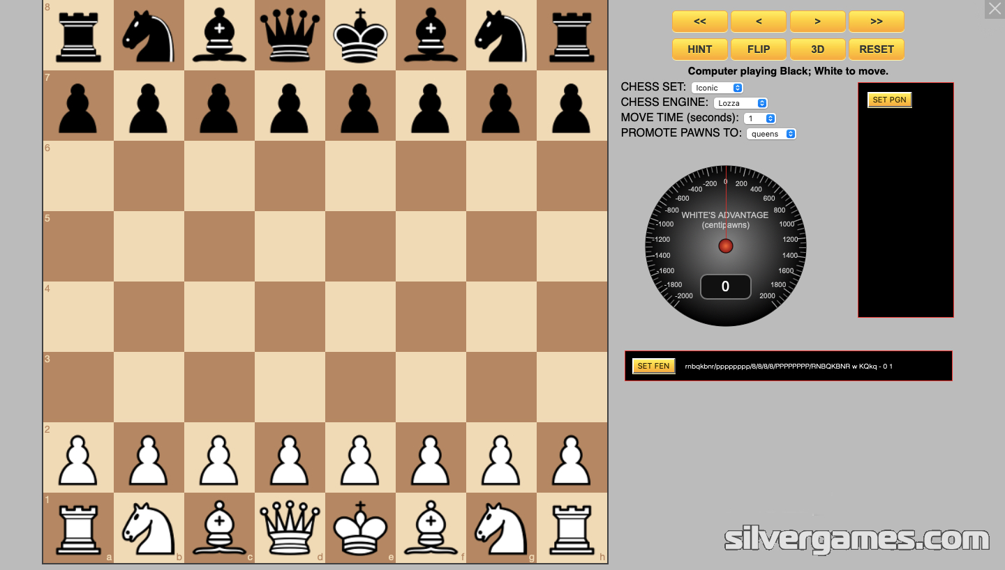 Chess Against Computer - Play Online on SilverGames 🕹️