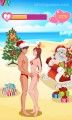 Christmas Beach Kiss: Christmas Kissing Beach