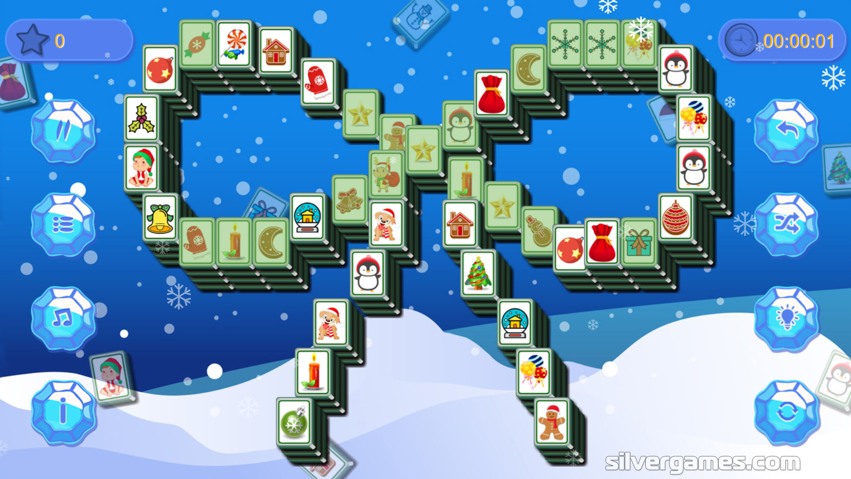 Mahjong Titans - Jogue Online em SilverGames 🕹️
