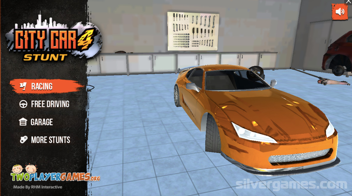 City Car Stunt 4 - Jogue Online em SilverGames 🕹