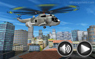 City Helicopter Flight: Menu