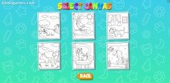 Coloring Game For Kids: Select Picture