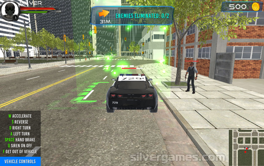 Police Bike Simulator - Play Online on SilverGames 🕹️