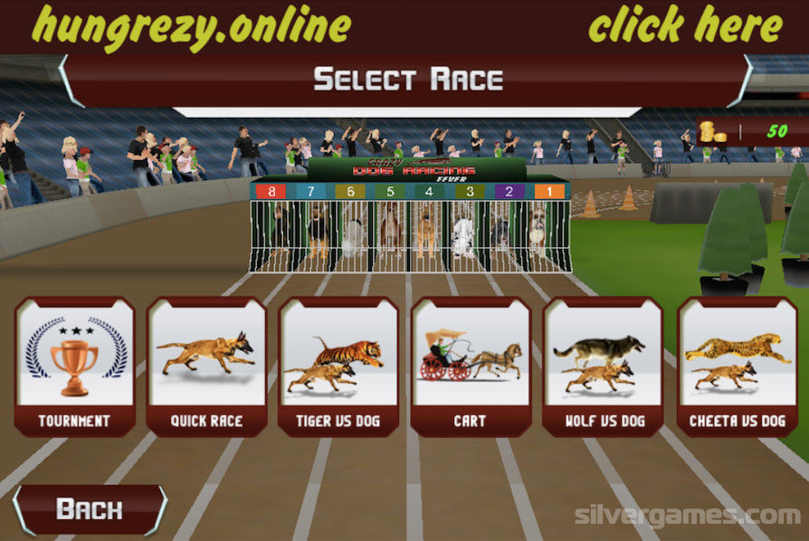 Crazy Dog Racing Fever Game, Running- Play Online Free Games 