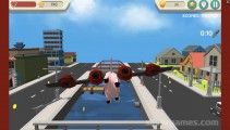 Verrücktes Schwein Simulator: Fyling Pig Gameplay