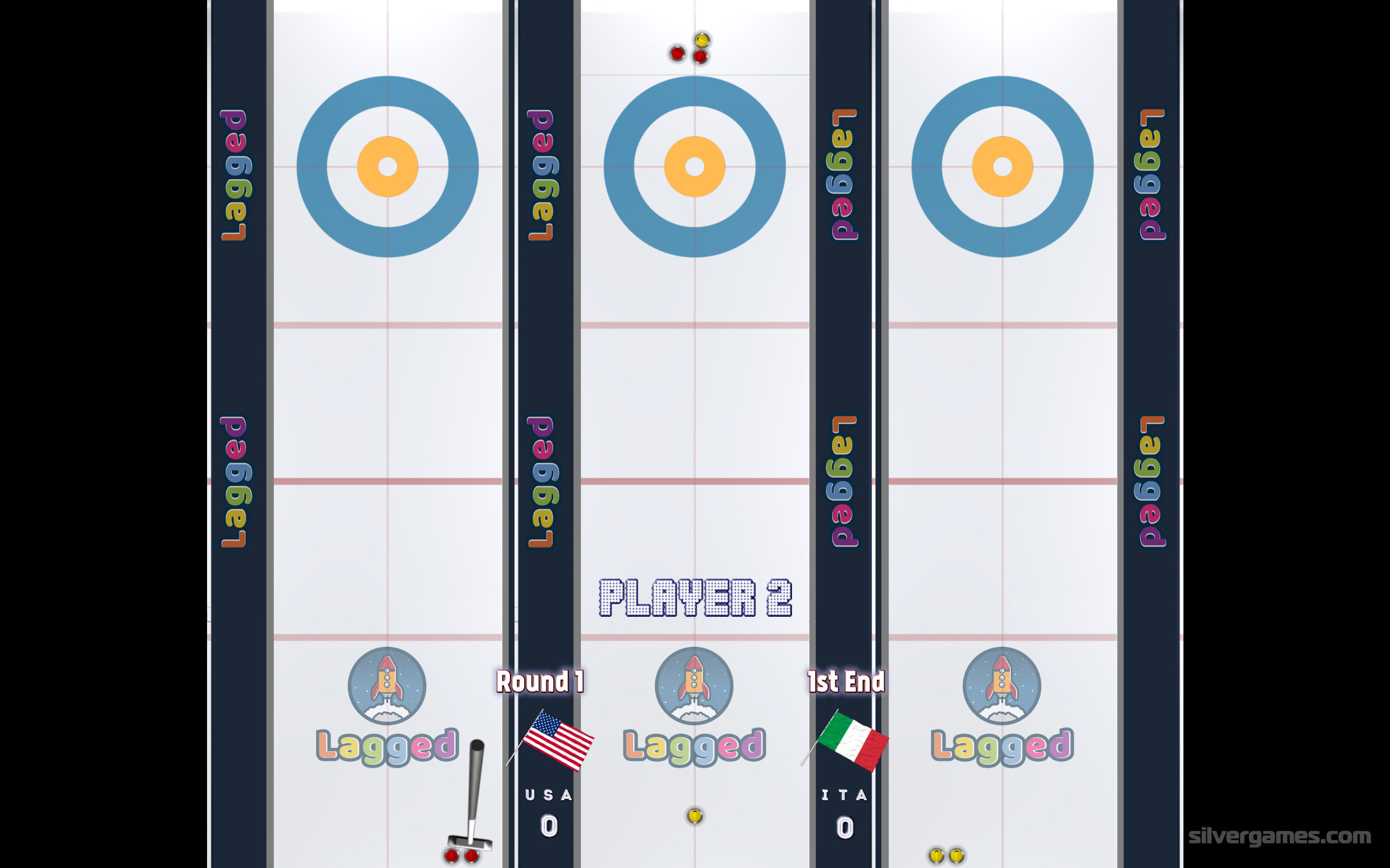 curling browser game