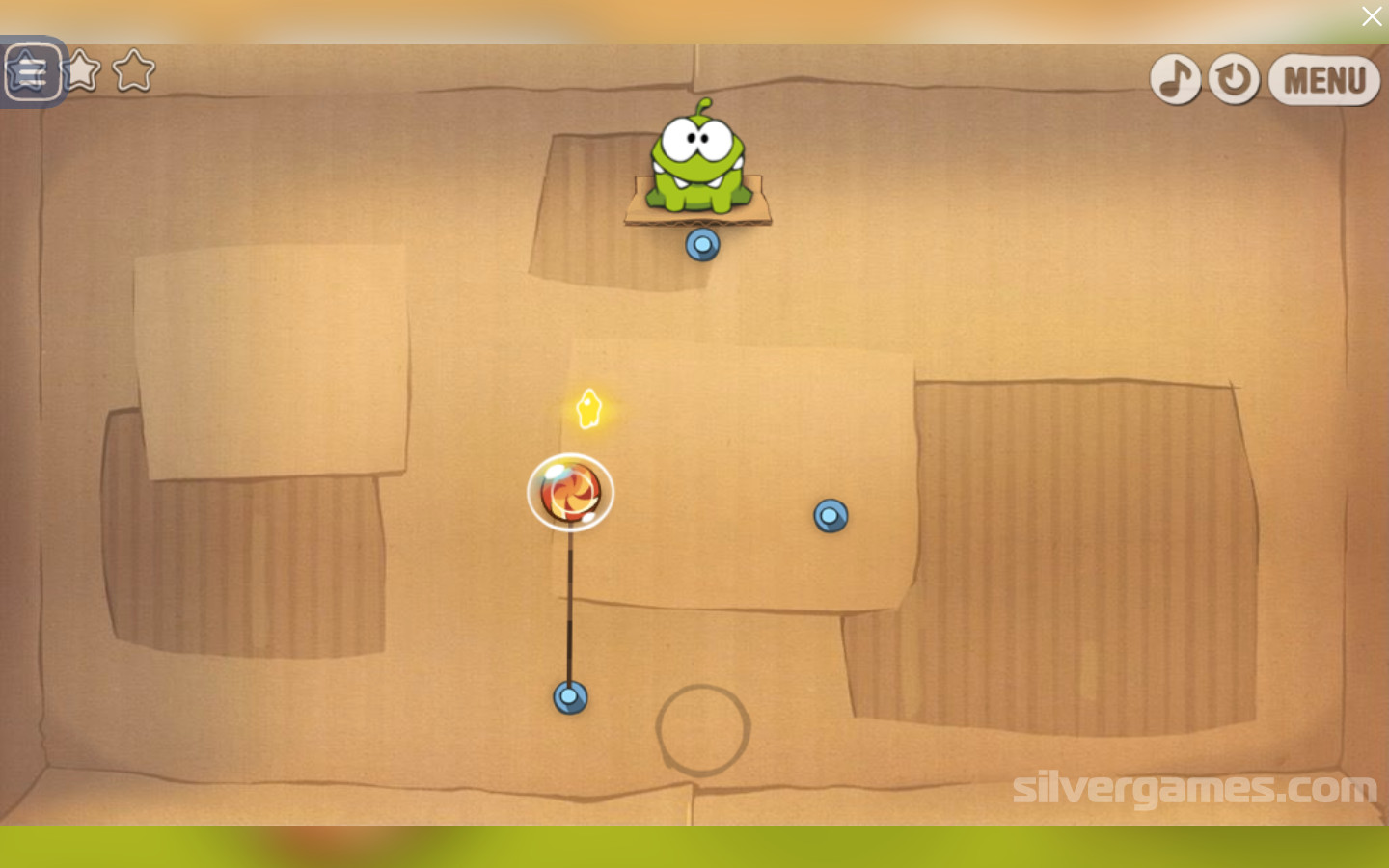 Cut The Rope - Играйте Онлайн на SilverGames 🕹️