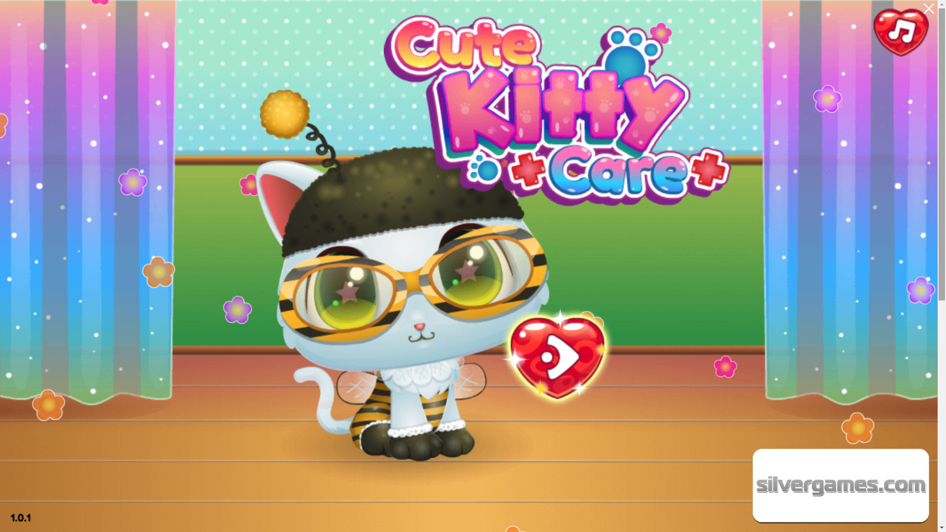 CUTE KITTY CARE online game