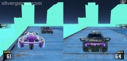 Cyber Cars Punk Racing: 2 Player Race