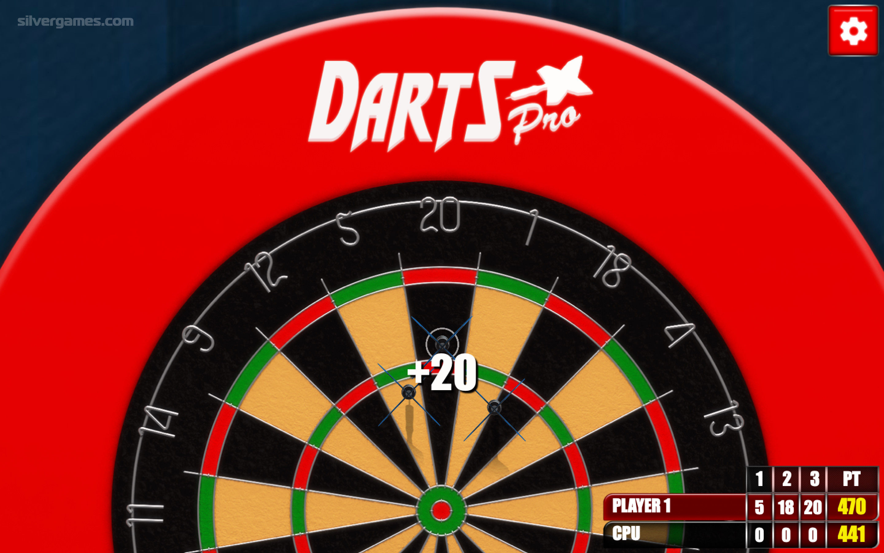 online dart match
