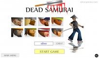 Dead Samurai: Menu