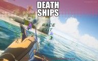 Death Ships Racing Simulator: Menu