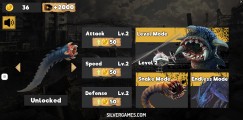 Death Worm 2: Menu