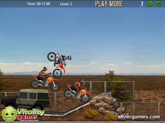 Moto X3M 2 - Play Online on SilverGames 🕹️