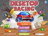 Desktop Racing: Menu