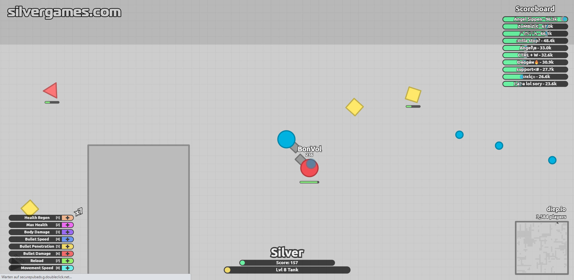 12 Games Like Diep.io: Similar Absorb Games 2022