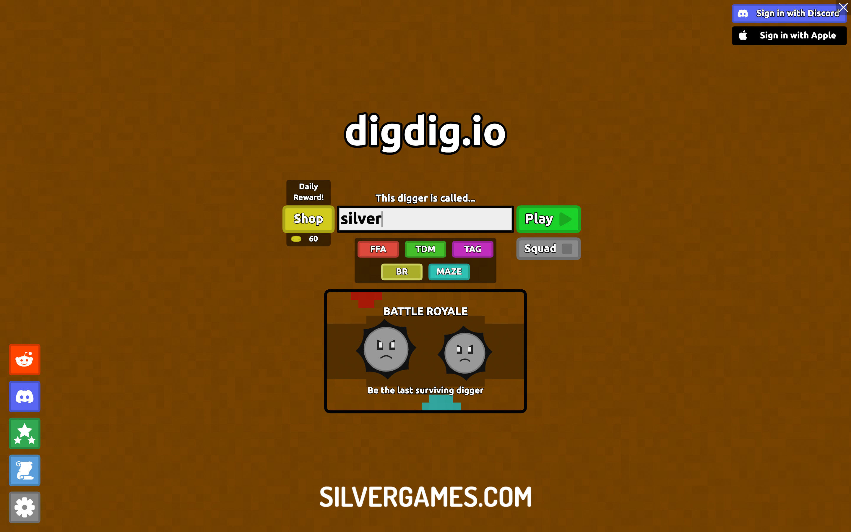 Digdig.io - 🎮 Play Online at GoGy Games