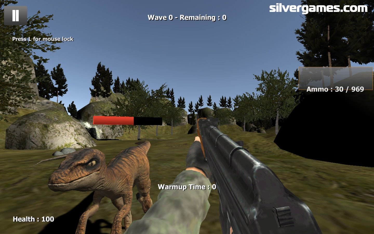 Dino Run 2 - Play Online on SilverGames 🕹️