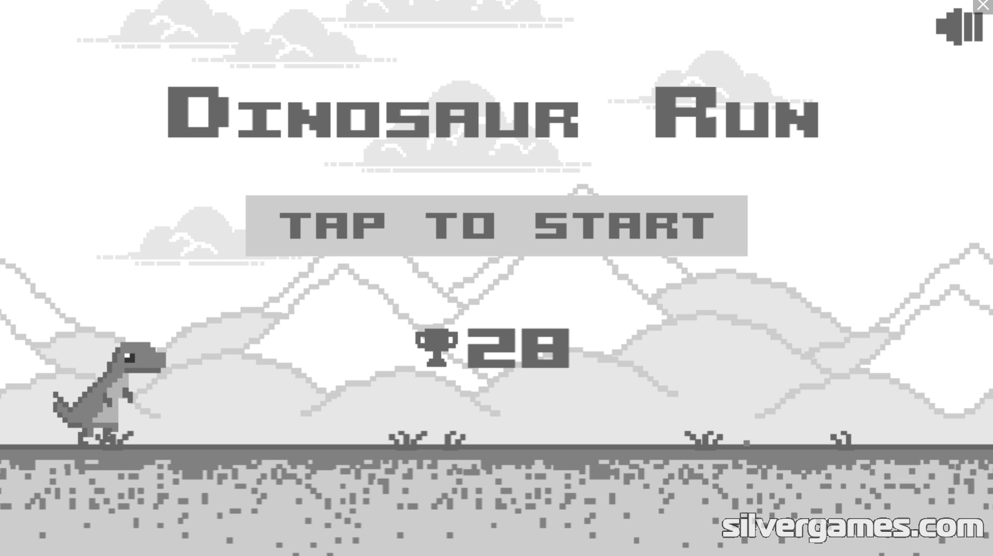 T-Rex Dinosaur Game - Chrome Dino Runner Online 🕹️