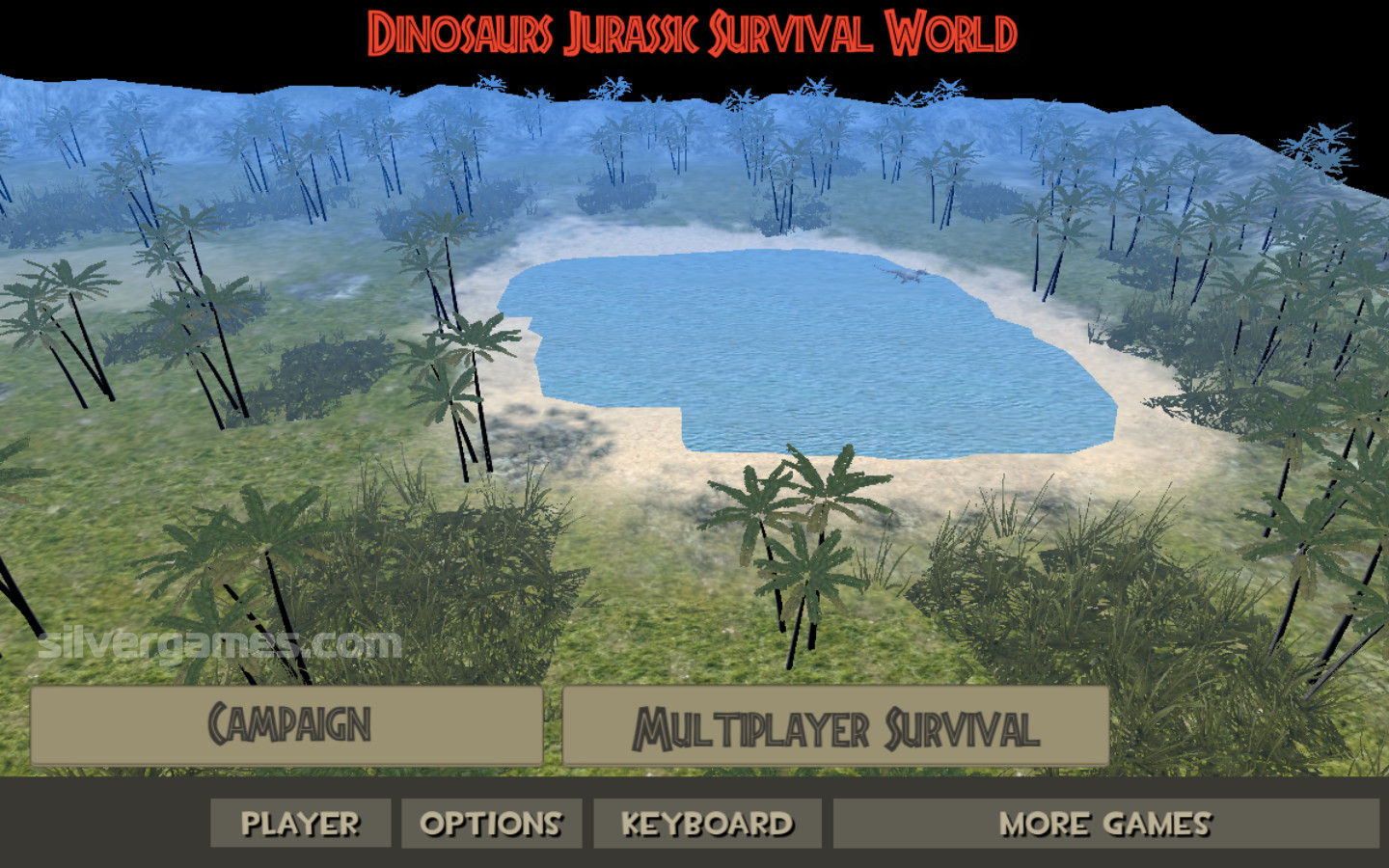 Dino's Survival Run - Silver Games