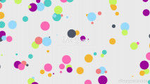 Dot Game: Menu Many Colorful Bubbles