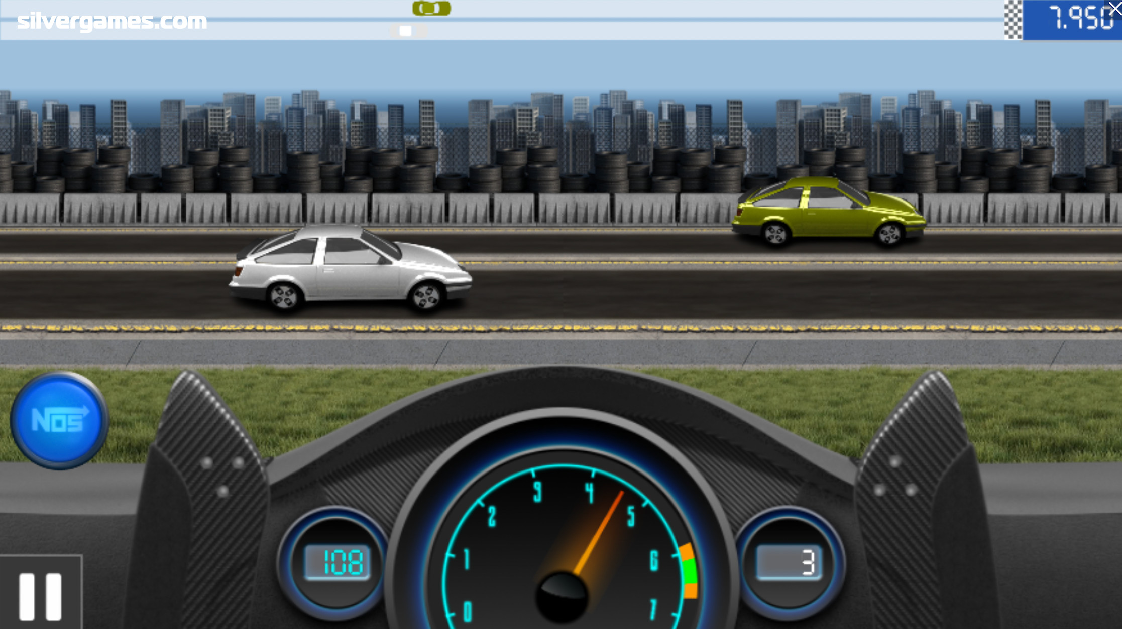 Drag Race 3D - Play Online on SilverGames 🕹️