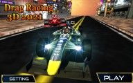 Drag Racing 3D: Menu