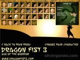 Dragon Fist 3: Character Selection