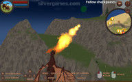Dragon Simulator 3D: Dragon Spitting Fire