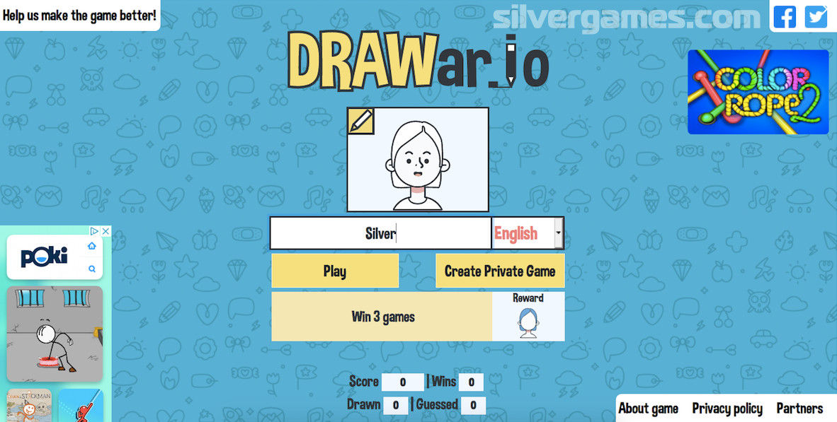 Drawar.io Play Online on SilverGames 🕹️