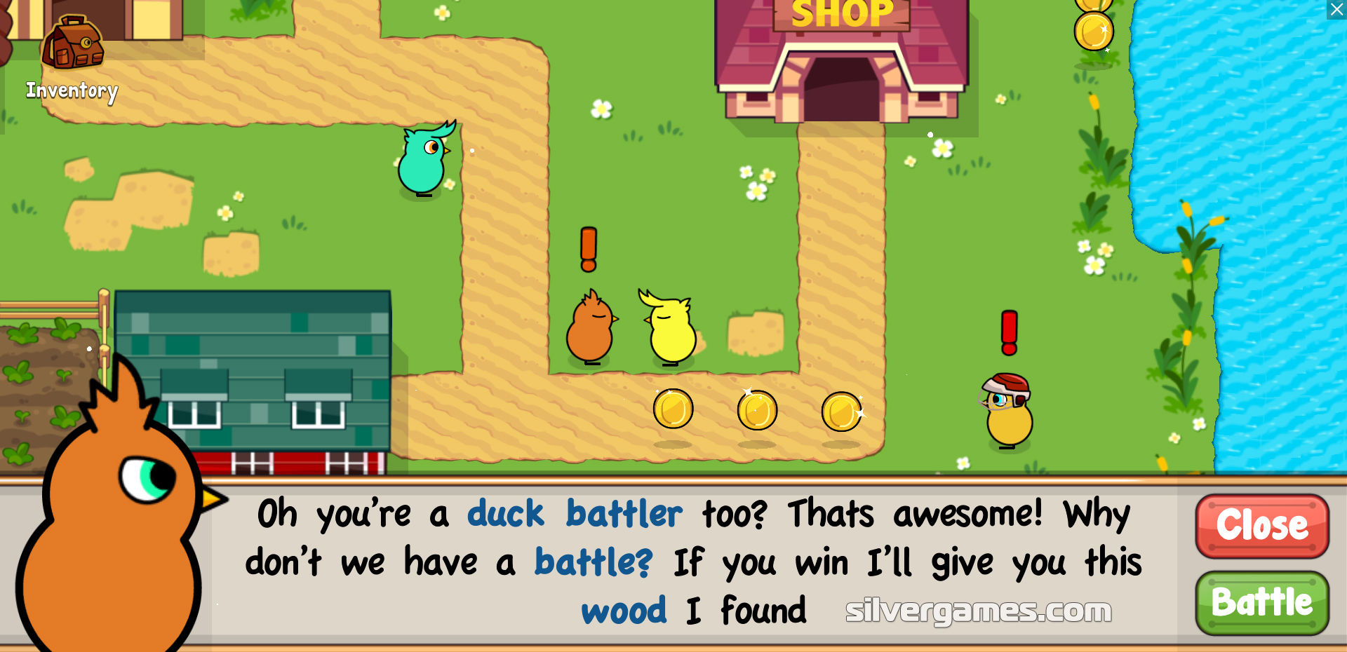 Duck Life: Battle - Play Online on SilverGames 🕹️