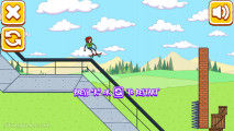 Dumb Riders: Skateboard Gameplay