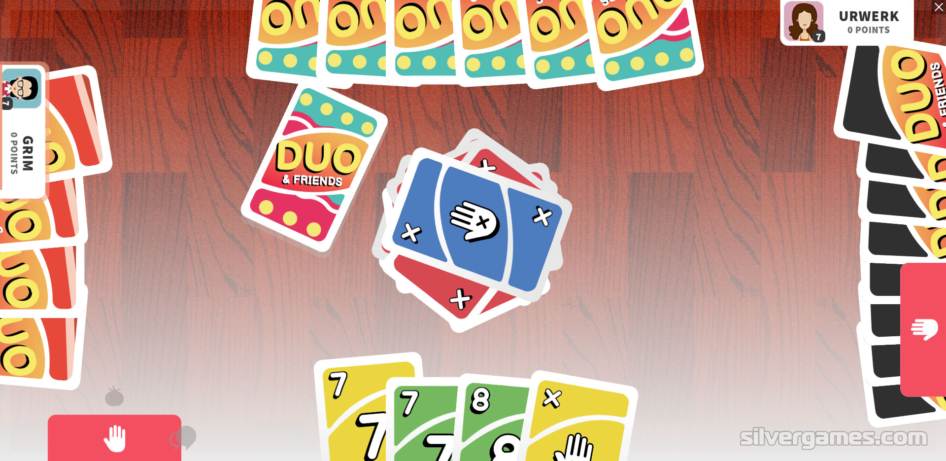 UNO Multiplayer - Play Online on SilverGames 🕹️