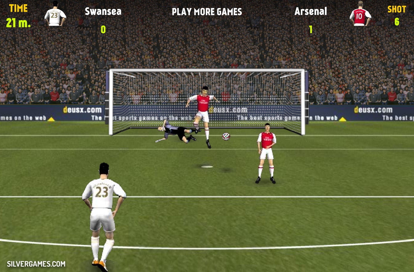 Penalty Shootout  No Internet Game - Browser Based Games
