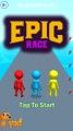 Epic Race 3D: Menu