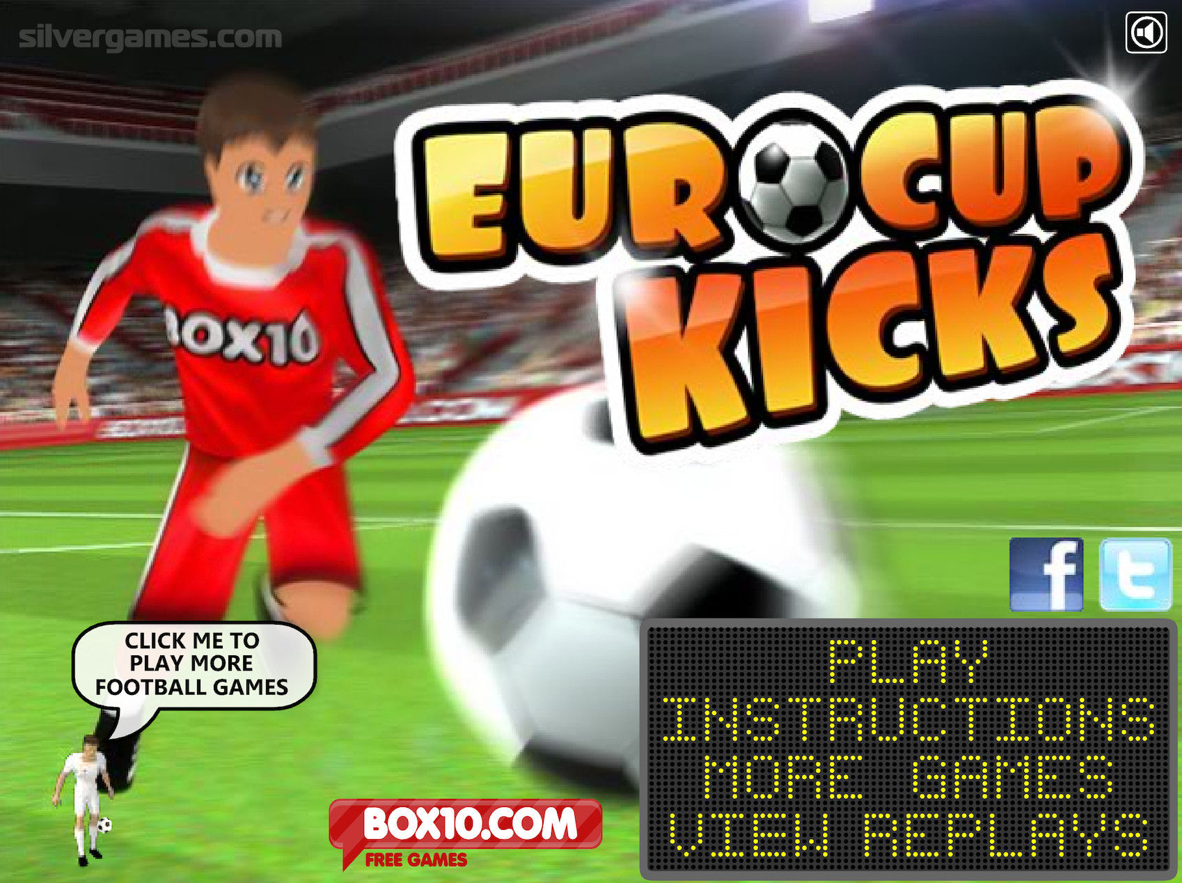 EURO KICKS 2016 jogo online gratuito em