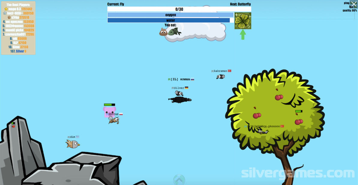 EvoWorld.io, Survive in a world full of various creatures
