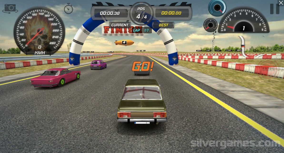 Super Drift 2 - Play Online on SilverGames 🕹️
