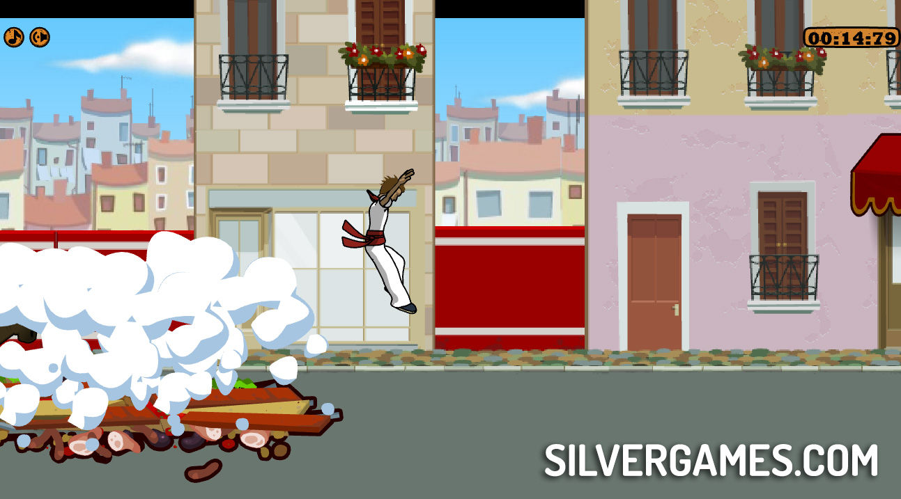 Extreme Pamplona - Play Online on SilverGames 🕹️