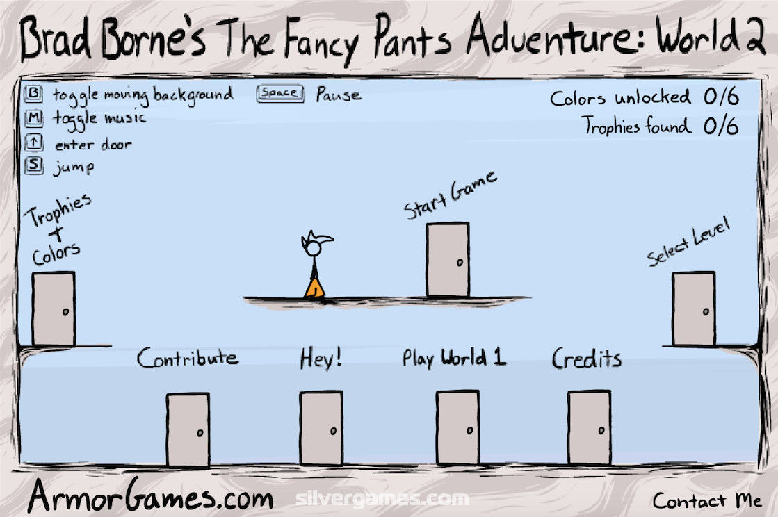 Fancy Pants Adventure 2  Play Online on SilverGames 