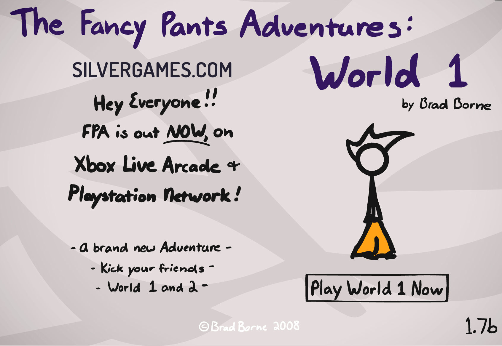 Fancy Pants Adventure - Play Online on SilverGames 🕹️
