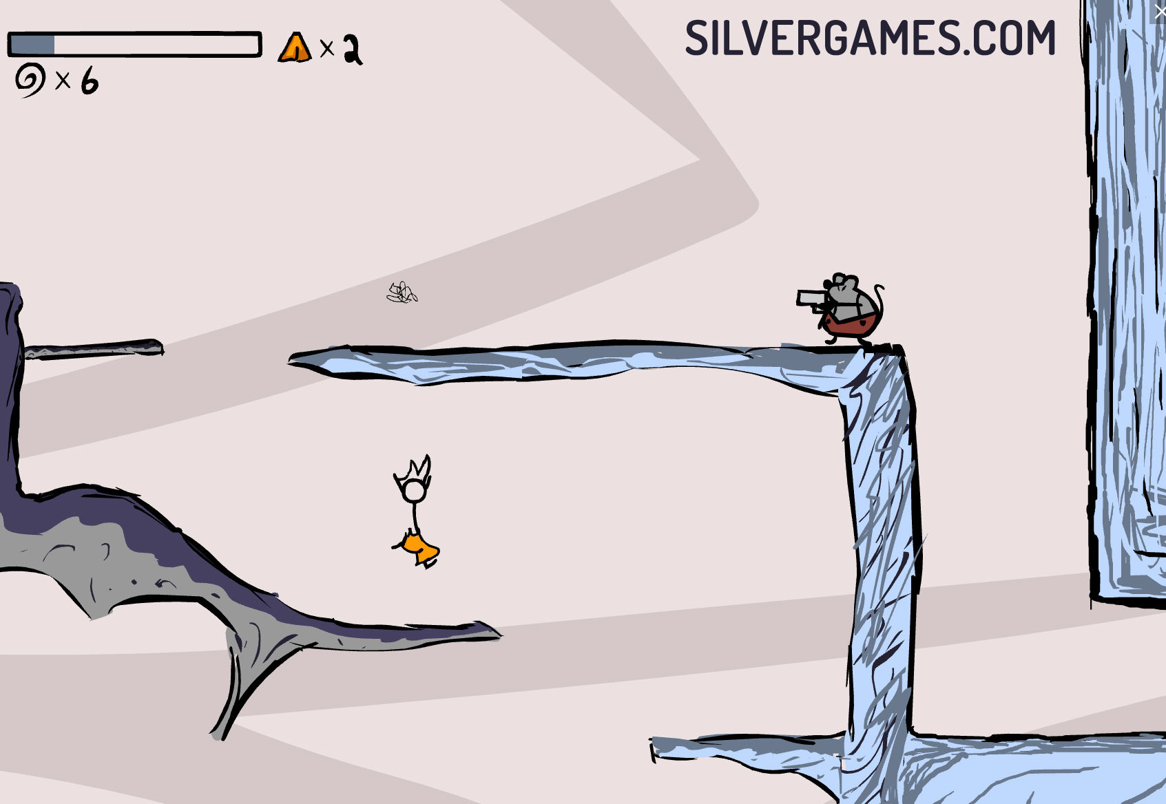 Fancy Pants Adventure 2 - Jogue Online em SilverGames 🕹️