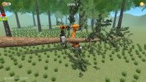 Holzfäller 3D: Gameplay