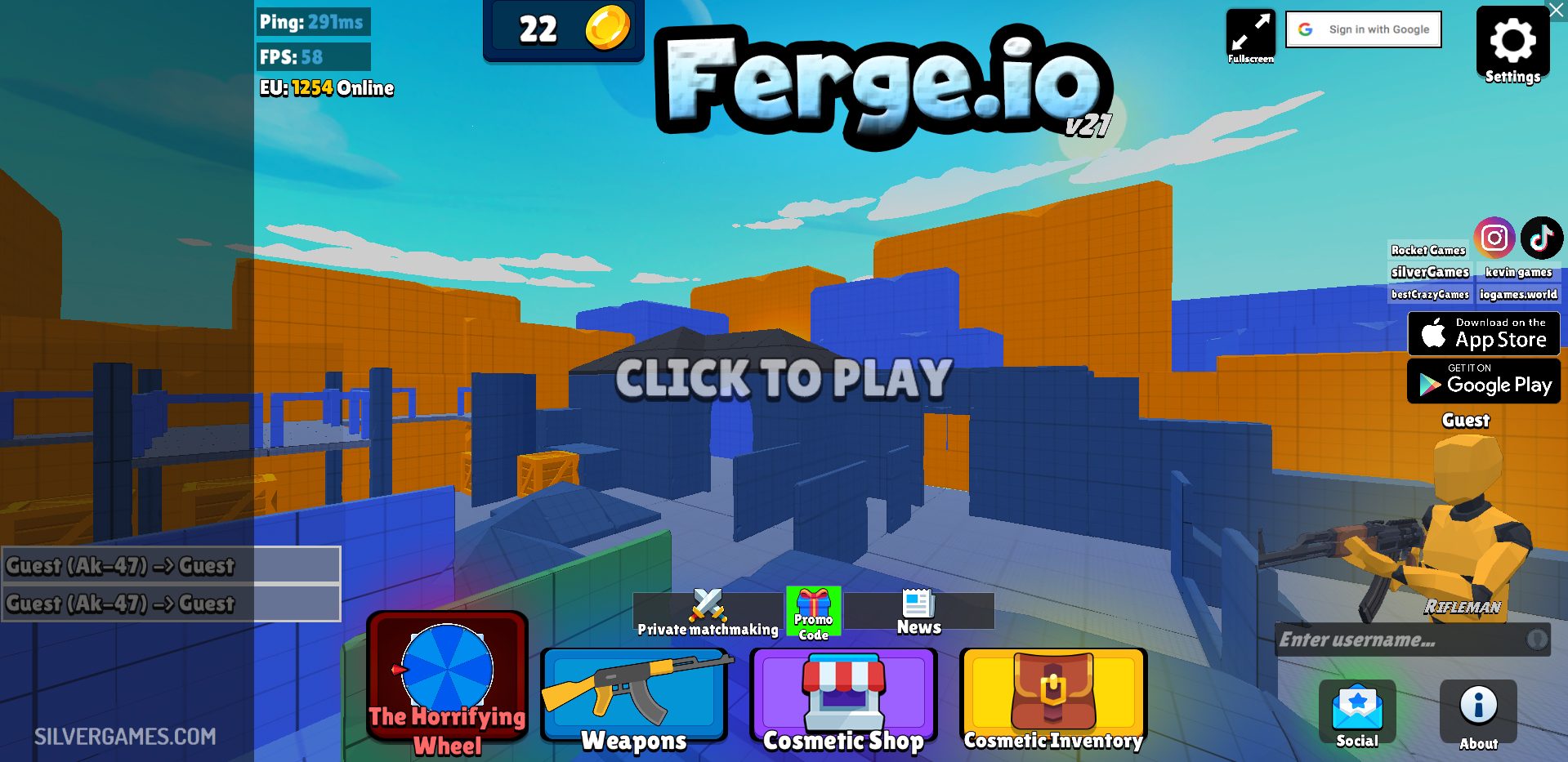 Ferge.io - Играйте Онлайн на SilverGames 🕹️