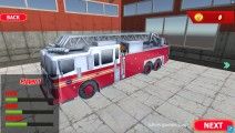 Simulateur De Conduite De Camion De Pompiers: Menu