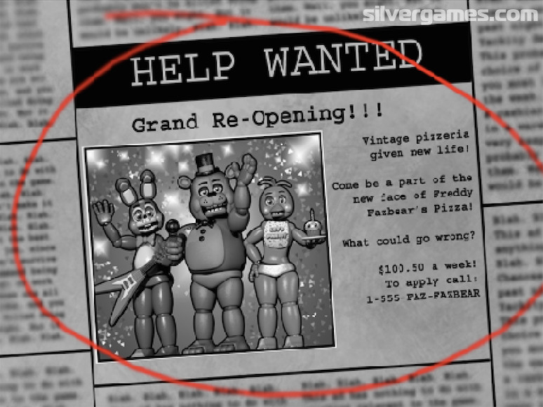 Five Nights At Freddy's 2 - online puzzle